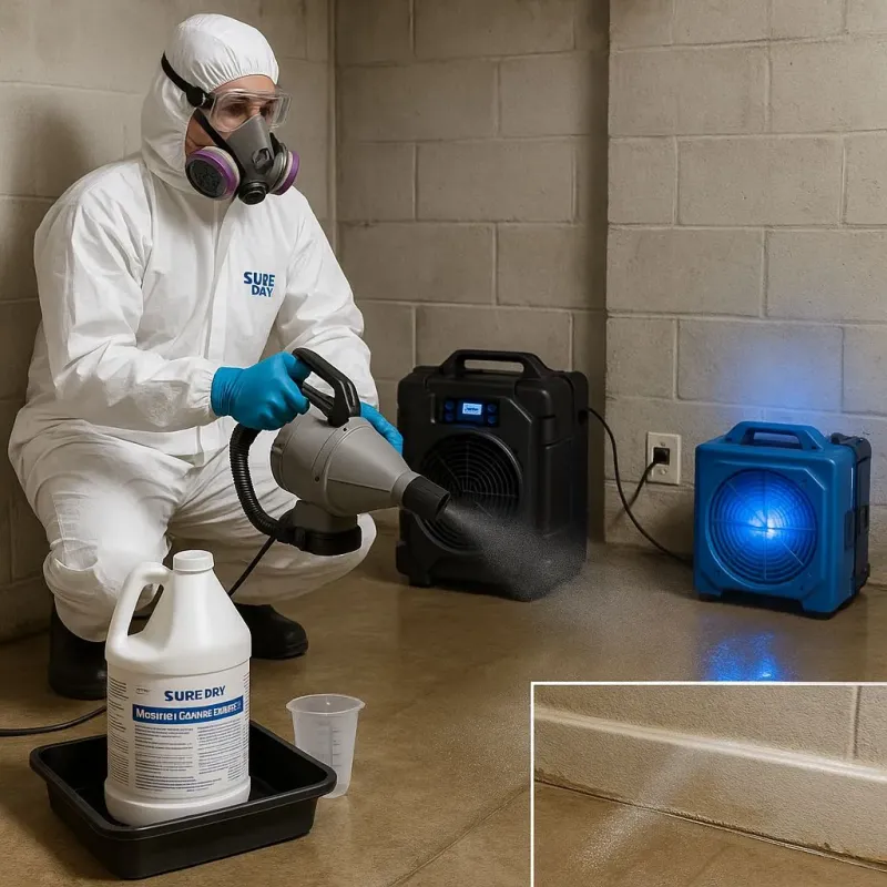 Sanitization and Odor Removal process in Marietta, WA