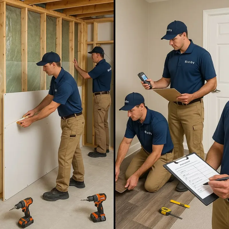 Repairs and Reconstruction process in Marietta, WA